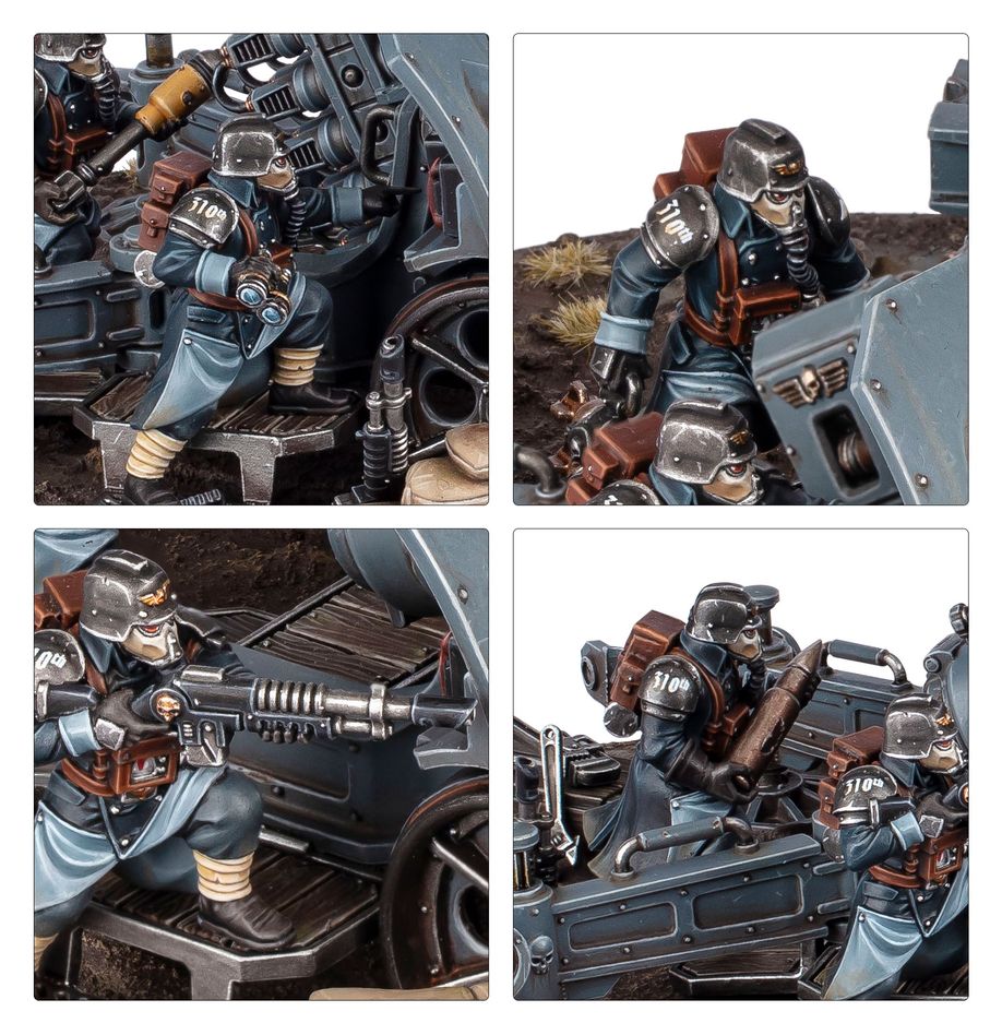 Warhammer 40K: Astra Militarum Artillery Team