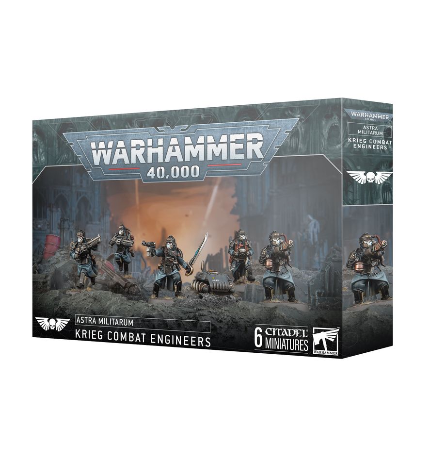 Warhammer 40K: Astra Militarum Krieg Combat Engineers