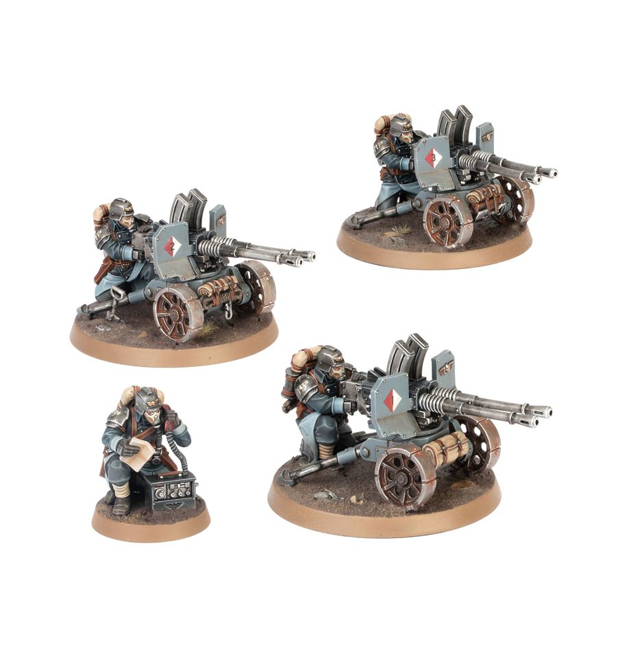 Warhammer 40K: Astra Militarum Krieg Heavy Weapons Squad