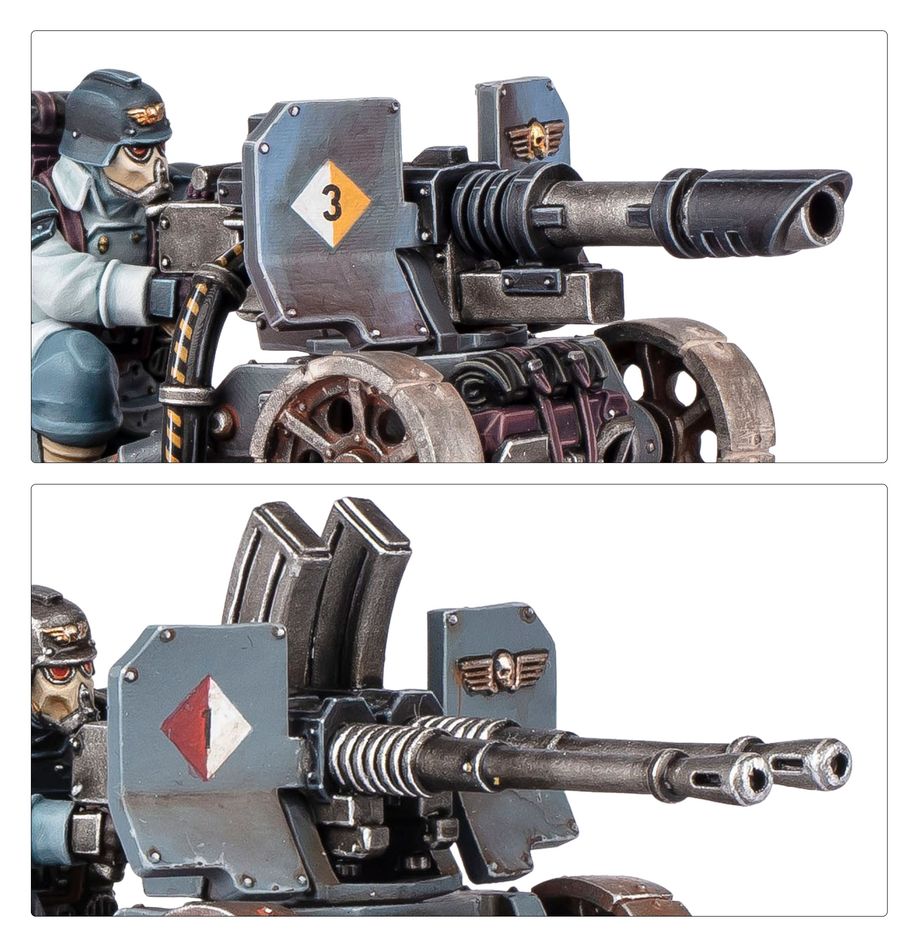 Warhammer 40K: Astra Militarum Krieg Heavy Weapons Squad