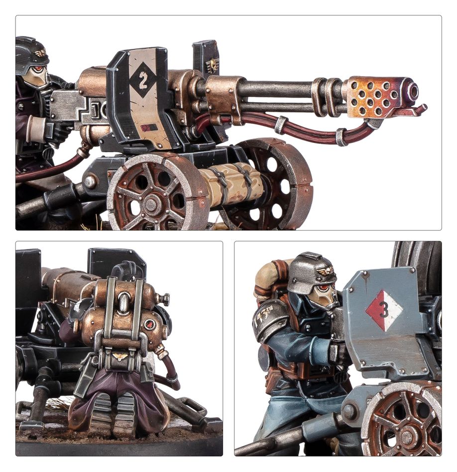 Warhammer 40K: Astra Militarum Krieg Heavy Weapons Squad