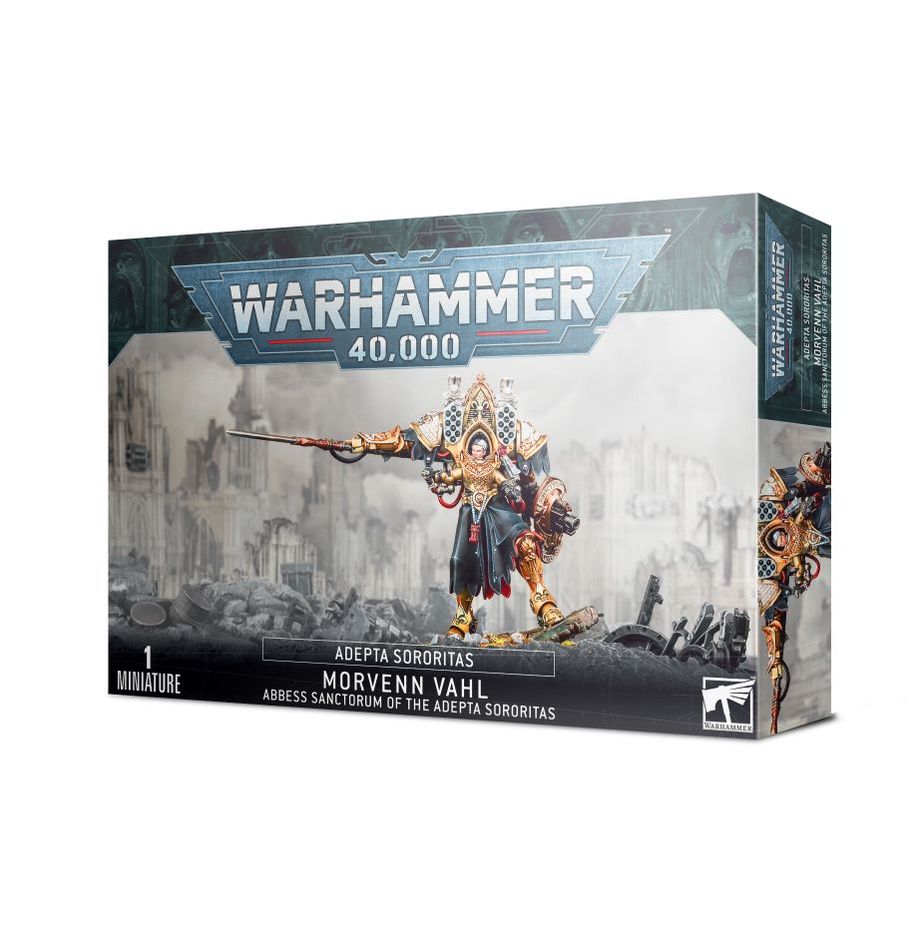Warhammer 40K: Adepta Sororitas Morvenn Vahl Abbess Sanctorum of The Adepta Sororitas