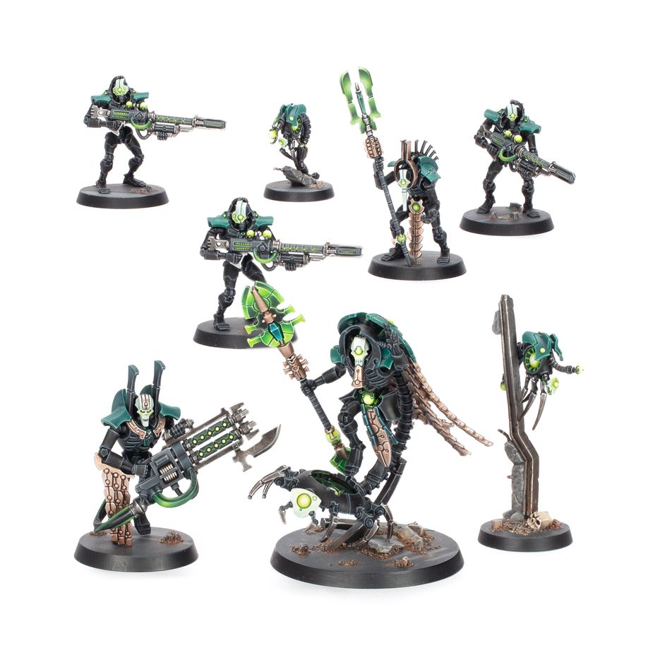 Warhammer 40K: Kill Team Hierotek Circle Necron Cryptek and Retinue