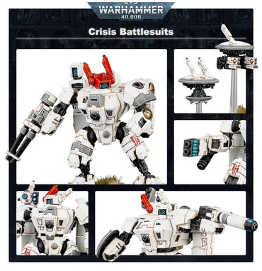 Warhammer 40K: T'au Empire Crisis Battlesuits