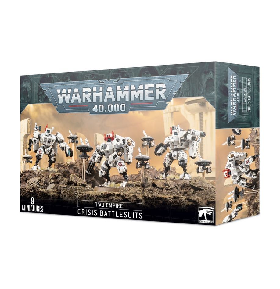 Warhammer 40K: T'au Empire Crisis Battlesuits