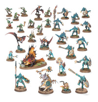 Age of Sigmar Spearhead: Seraphon Sunblooded Prowlers