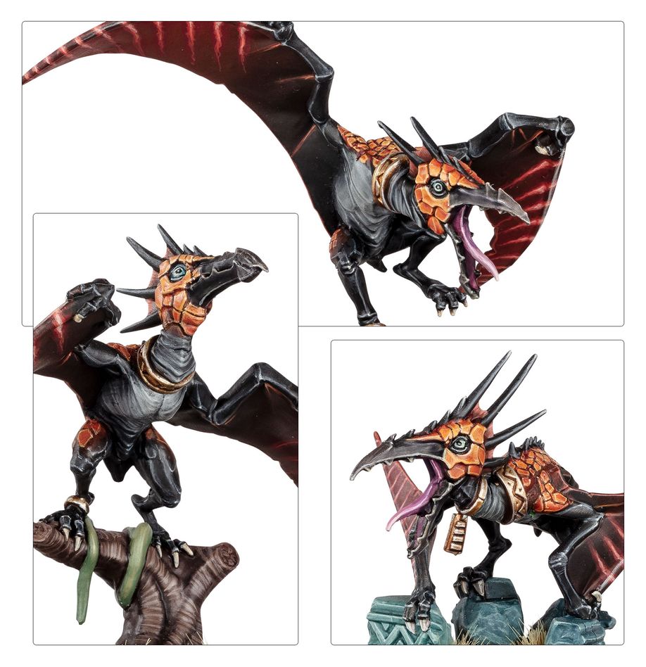 Age of Sigmar Spearhead: Seraphon Sunblooded Prowlers