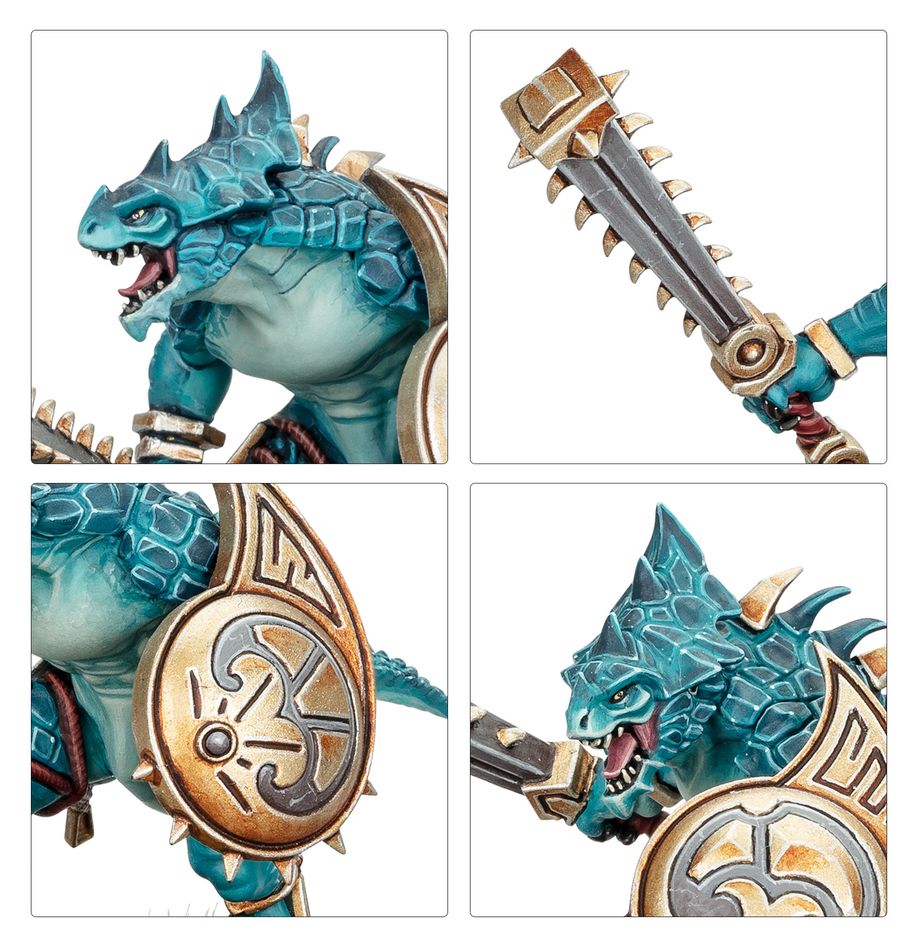 Age of Sigmar Spearhead: Seraphon Sunblooded Prowlers