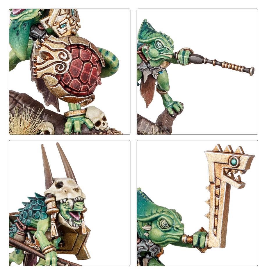 Age of Sigmar Spearhead: Seraphon Sunblooded Prowlers