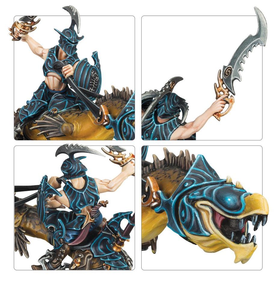 Age of Sigmar: Spearhead Idoneth Deepkin Akhelian TIde Guard