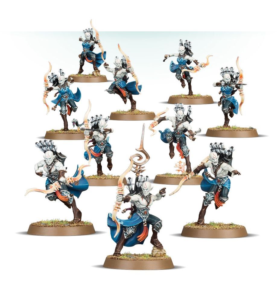 Age of Sigmar: Spearhead Idoneth Deepkin Akhelian TIde Guard