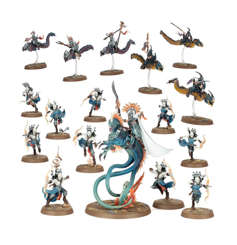 Age of Sigmar: Spearhead Idoneth Deepkin Akhelian TIde Guard