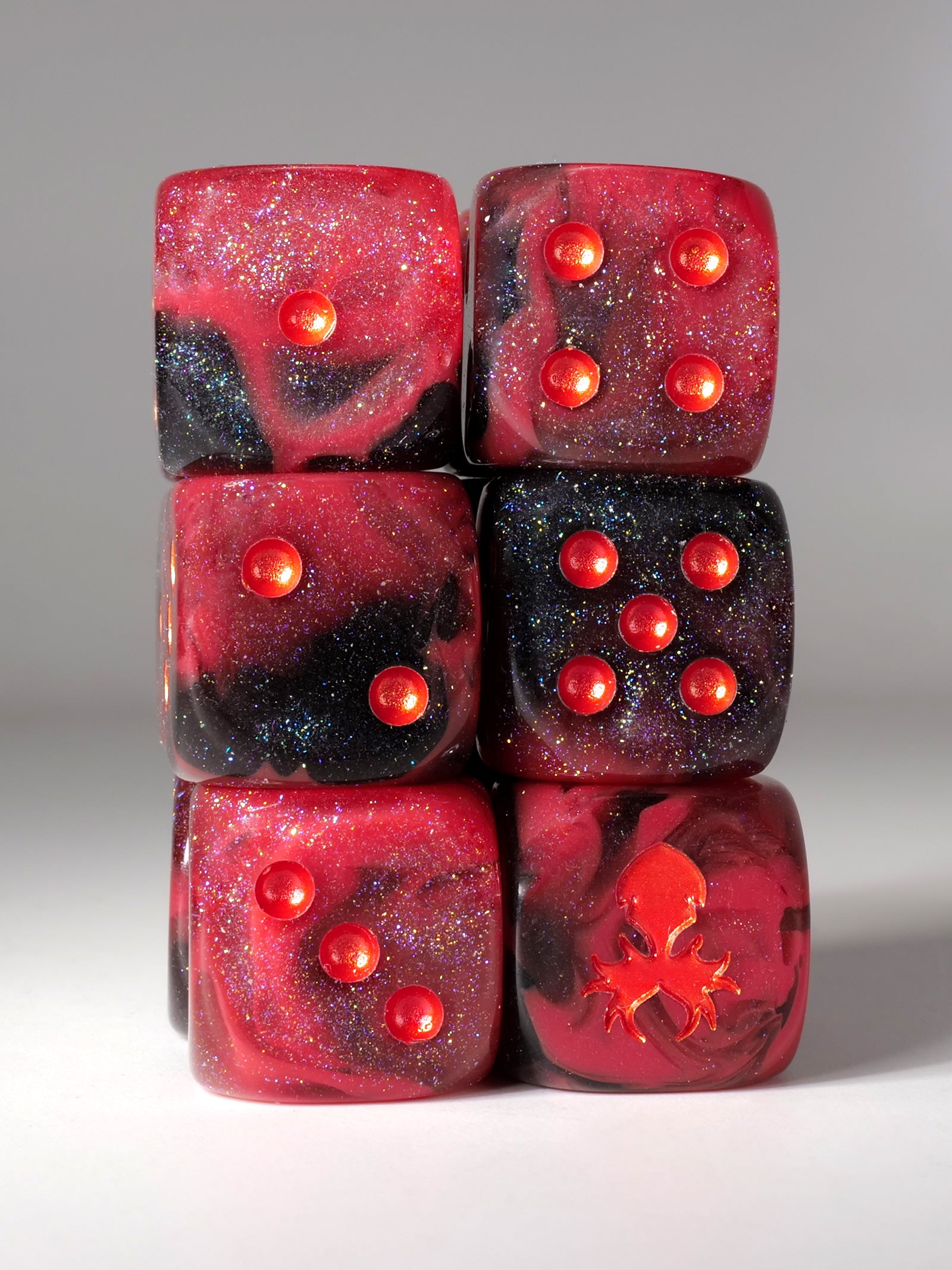 Ares D6 Pips 12pc Dice Set - 12mm – Kraken Dice
