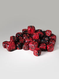 Ares D6 Pips 12pc Dice Set - 16mm