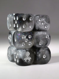 Athena D6 Pips 12pc Dice Set - 12mm