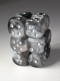Athena D6 Pips 12pc Dice Set - 12mm