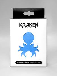 Kraken Skins Azure Matte Sleeves