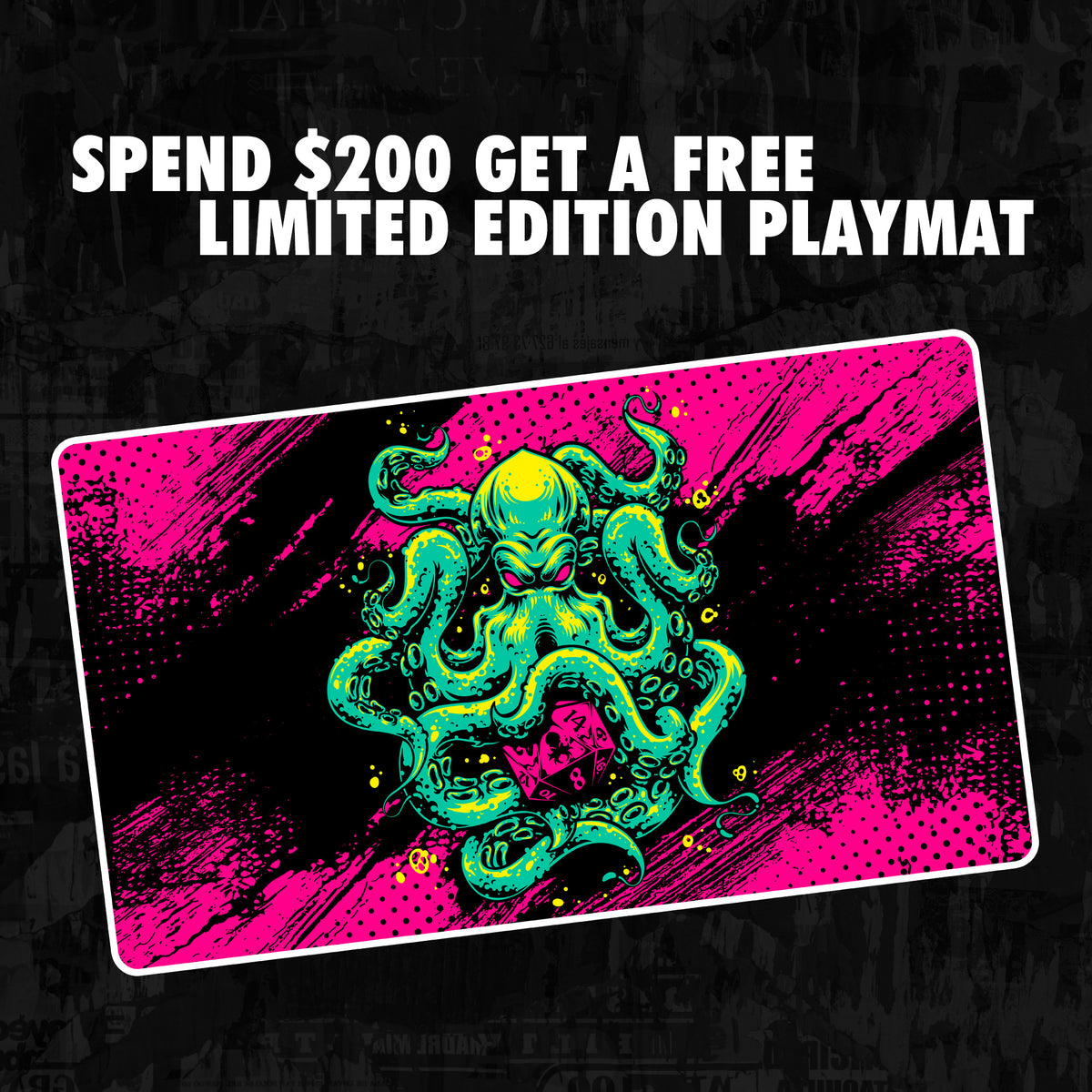 Freebie - Exclusive 2026 Black Friday Playmat