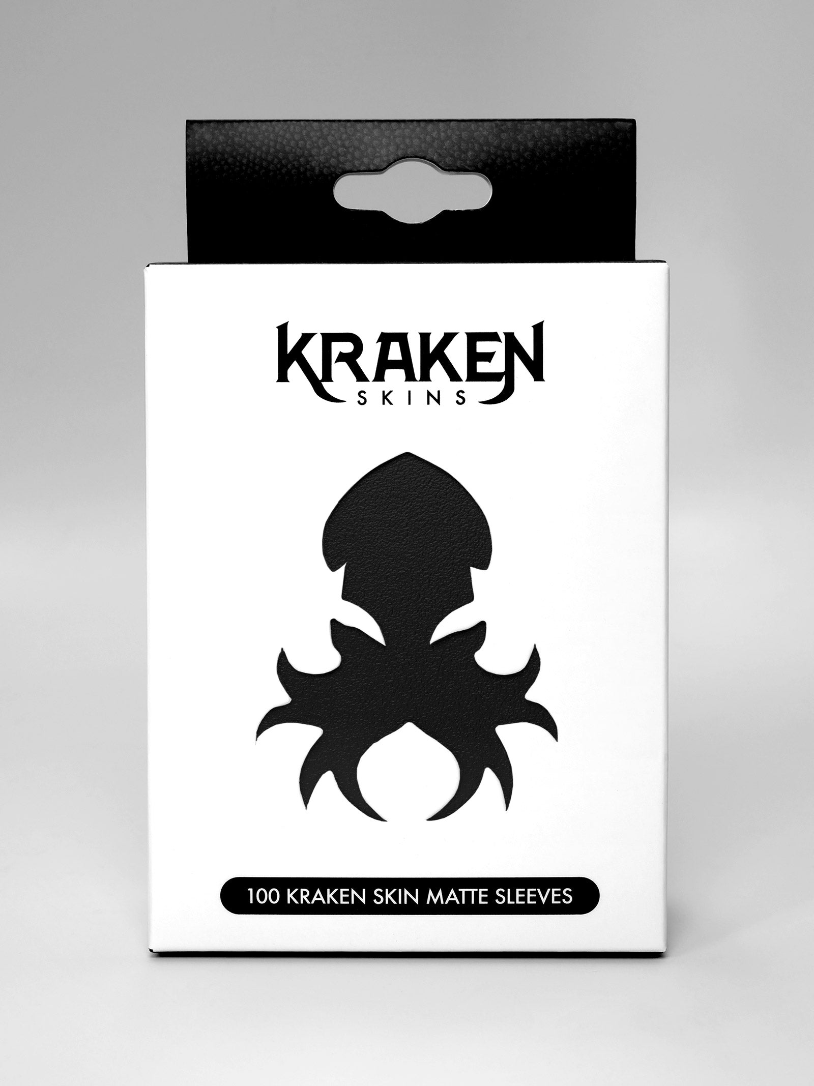 Kraken Skins Obsidian Black Matte Sleeves