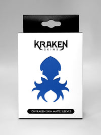 Kraken Skins Ultramarine Blue Matte Sleeves