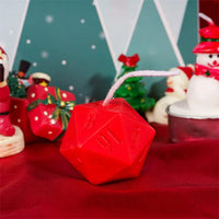 Christmas D20 Dice Candle Set | 33mm Candle Dice
