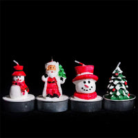 Christmas D20 Dice Candle Set | 33mm Candle Dice