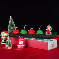 Christmas D20 Dice Candle Set | 33mm Candle Dice