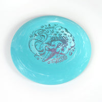 Cotton Candy Mimic Blue Elvin Putter with Rainbow Foil