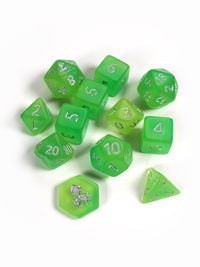 Feytfull Baja Breeze Glow in the Dark Mini 12pc Dice Set