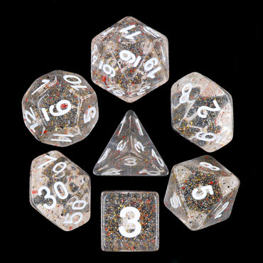 Little Stars Polyhedral 7pc Dice Set