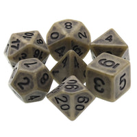 Archaic Swamp Polyhedral 7pc Dice Set