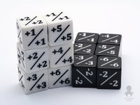 12pc Pack Positive/Negative Dice Counters for Magic: The Gathering
