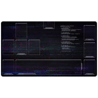 Neuroscape Playmat with Zones - Full Color Glitch