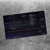 Neuroscape Playmat with Zones - Full Color Glitch