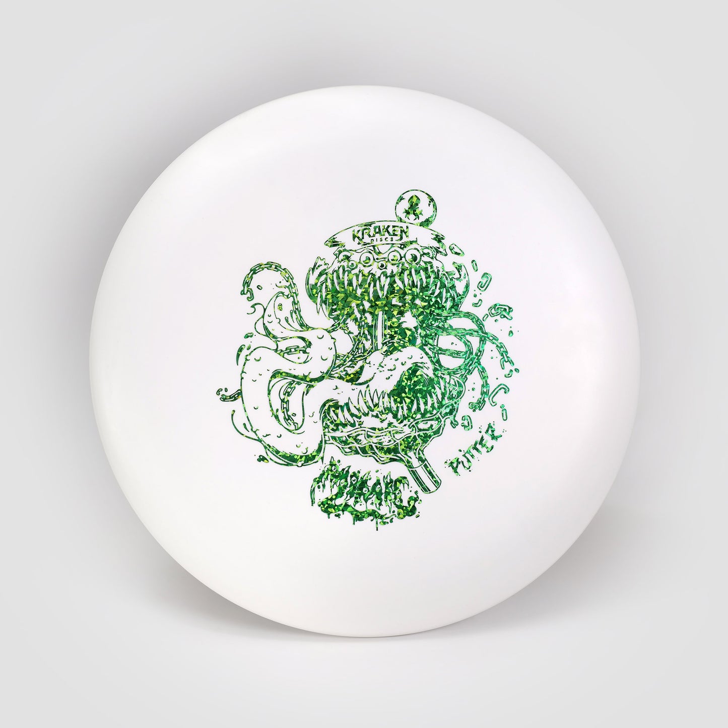 Mimic White Dwarven Putter with Green Foil