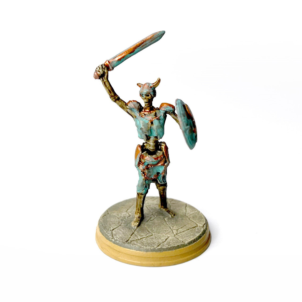 Skeleton Swordsman Miniature for Tabletop RPGs