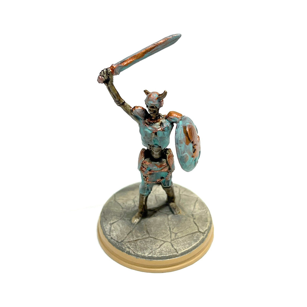 Skeleton Swordsman Miniature for Tabletop RPGs