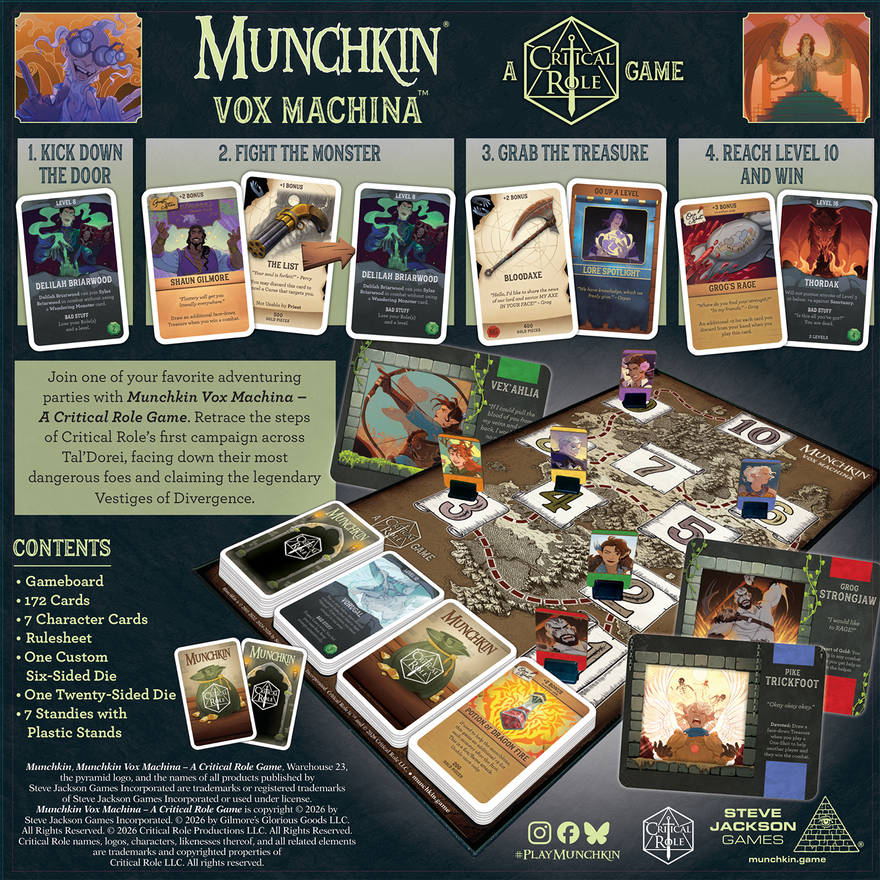 Munchkin Vox Machina – A Critical Role Game