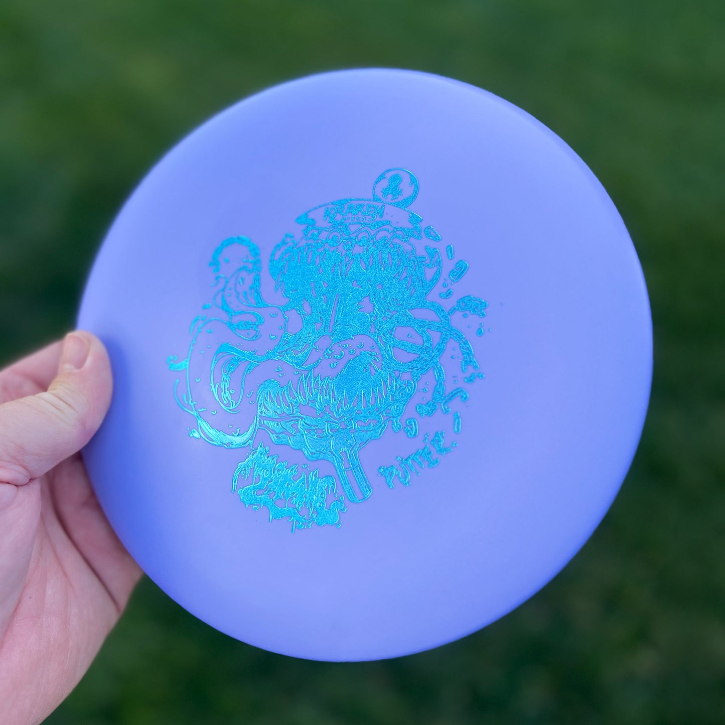 Mimic Purple Dwarven Putter with Teal Foil