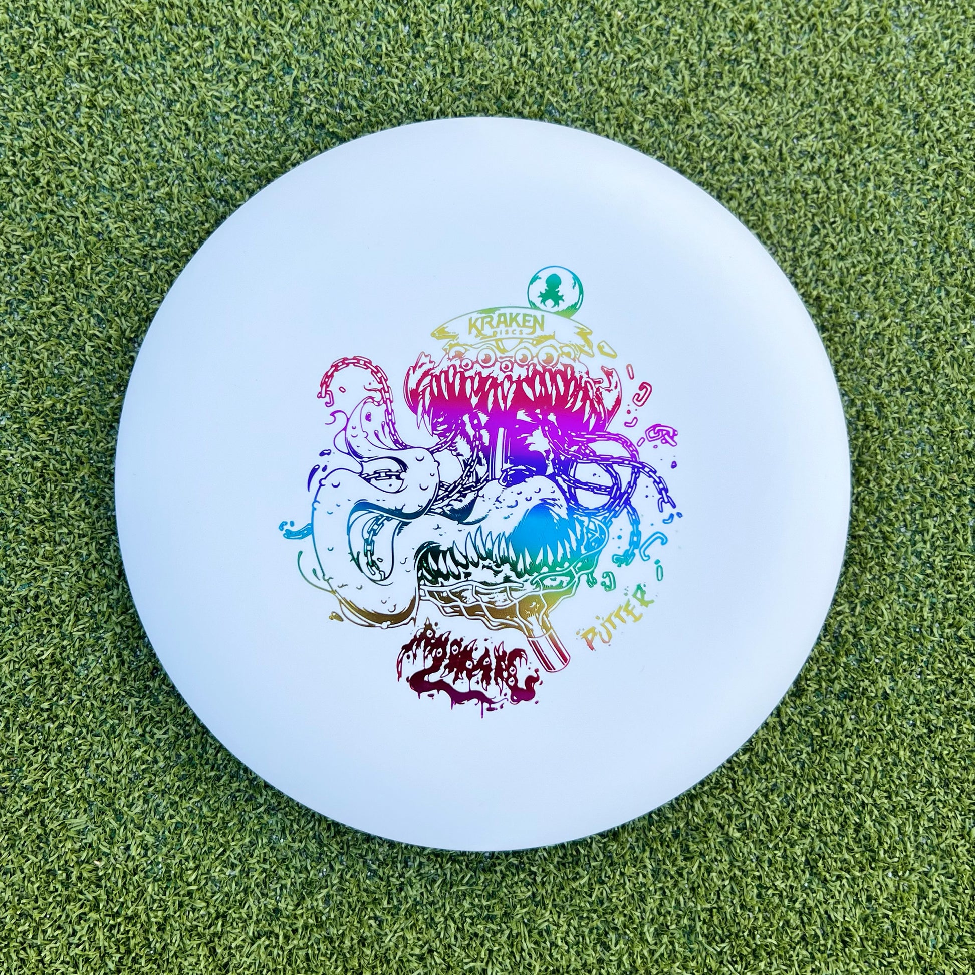 Mimic White Dwarven Putter with Rainbow Foil