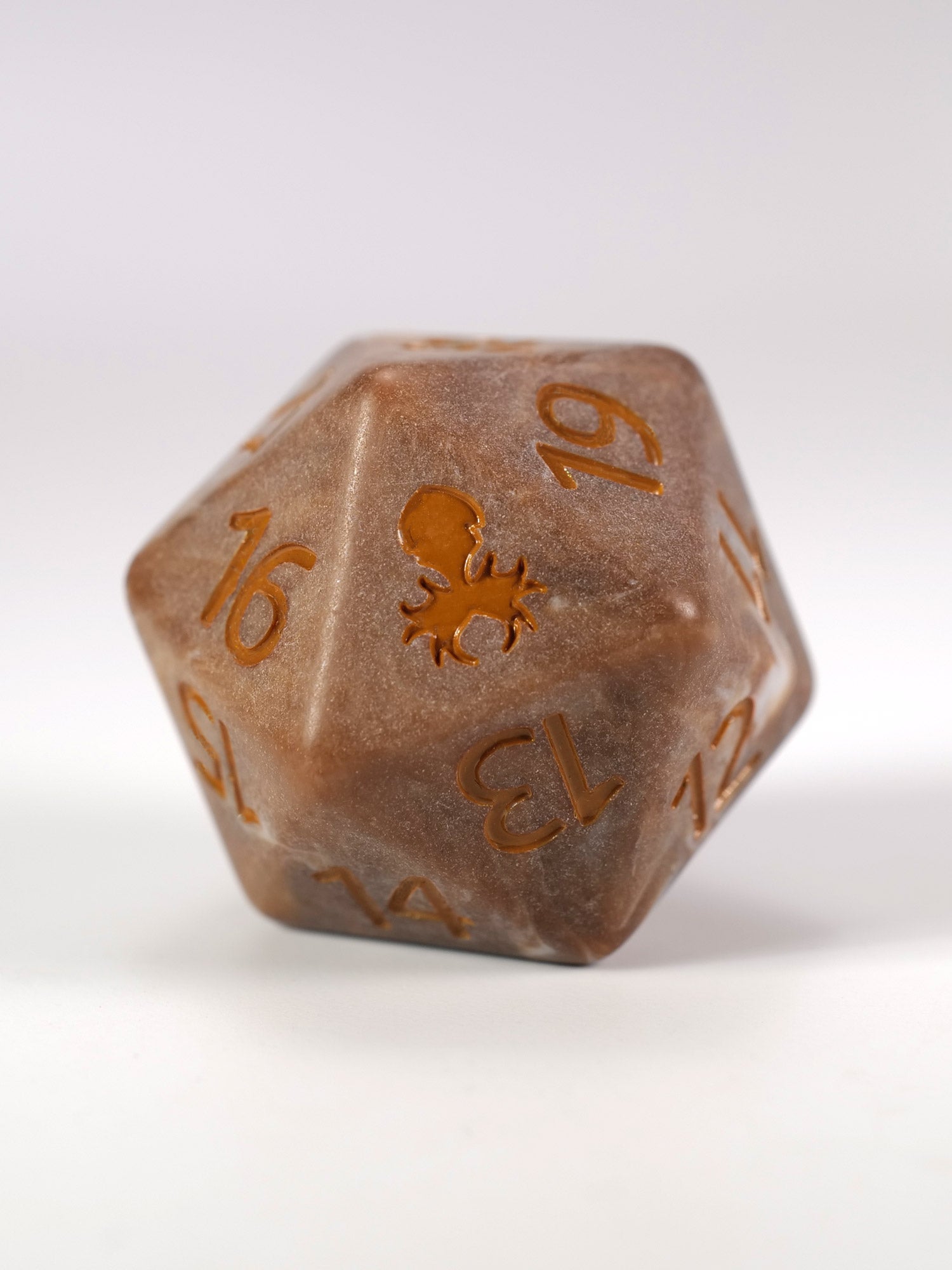 Mocha Latte Matte Spindown D20