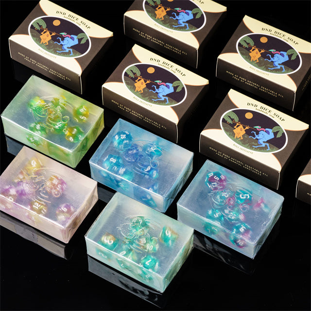 Mystery Dice Lemon Scented Soap