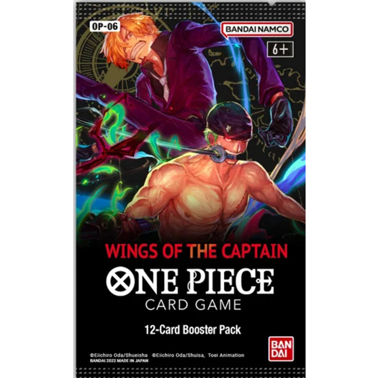 One Piece TCG Wings of the Captain Booster Pack OP-06