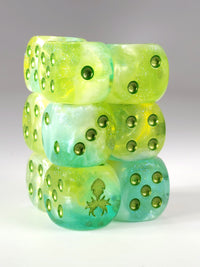 Ostara D6 Pips 12pc Dice Set - 12mm