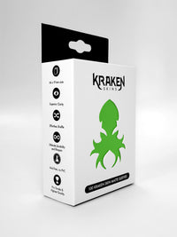 Kraken Skins Parakeet Green Matte Sleeves