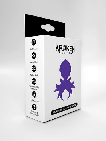 Kraken Skins Emperor Purple Matte Sleeves