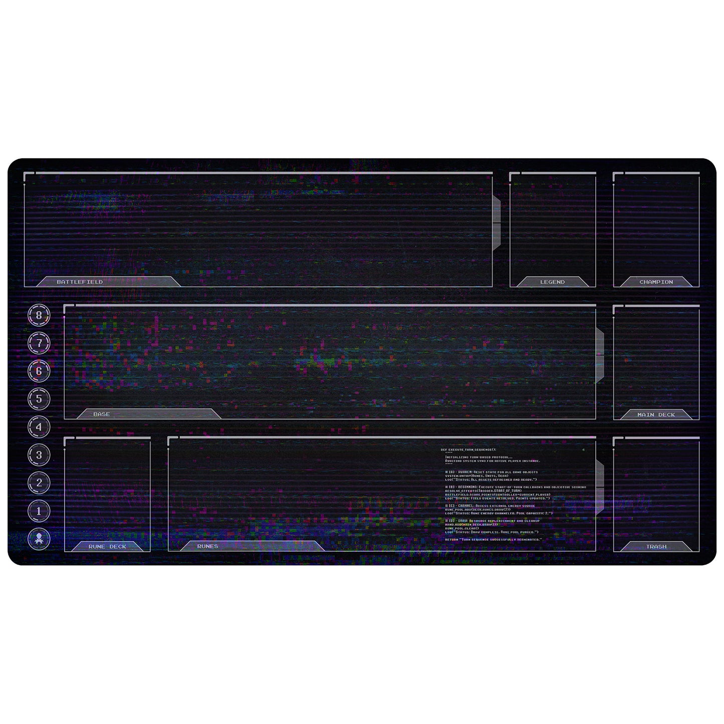 Riftbound Playmat with Zones - Color System Control