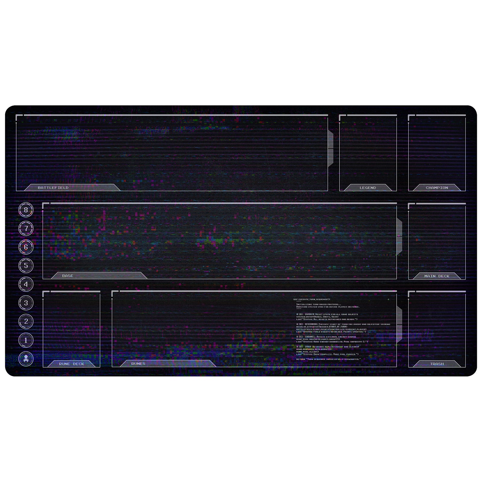 Riftbound Playmat with Zones - Color System Control