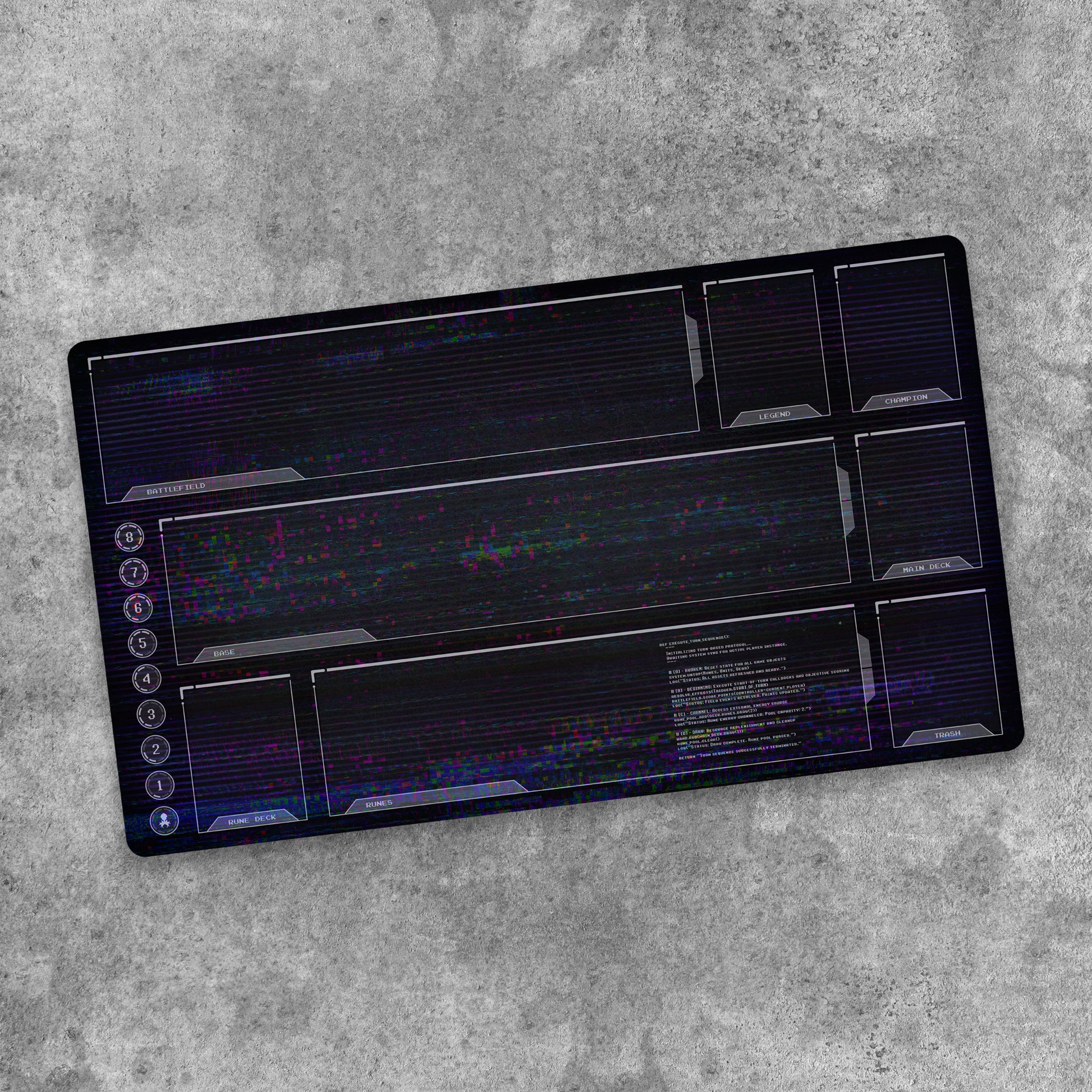 Riftbound Playmat with Zones - Color System Control