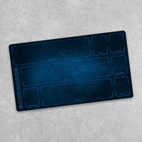 Riftbound Playmat with Zones - Mind Blue Grunge